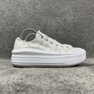 Converse CTAS Move OX A00841C Women's Size 9 Tonal Floral Platform Shoes Used